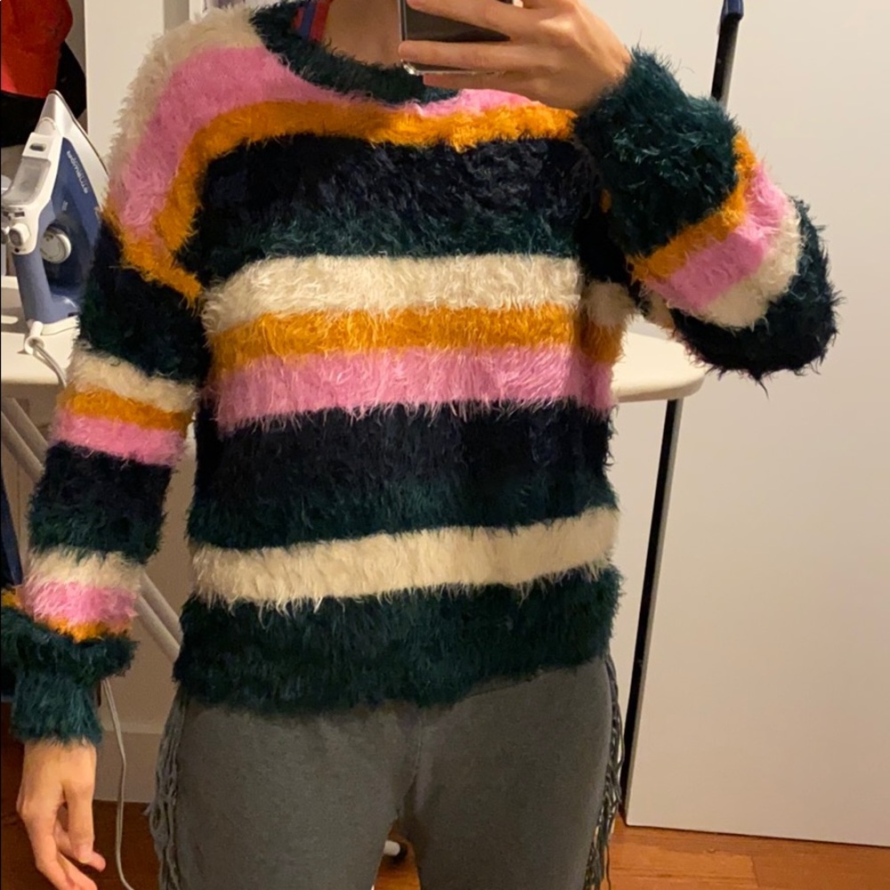 Fun funky super soft sweater!